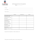 Self-evaluation Form For Group Work With Team Name