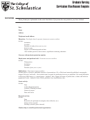 The College Of St. Scholastica Graduate Nursing Curriculum Vitae/resume Template Printable pdf