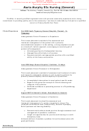 Sample Cv - Nursing Printable pdf