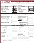Knights Of Columbus Semiannual Council Audit Report Form - 2014