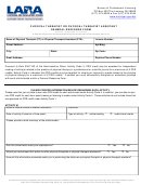 Physical Therapist Or Physical Therapist Assistant General Response Form