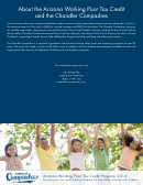 Arizona Working Poor Tax Credit Program 2014