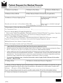 Patient Request For Medical Records