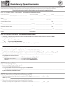Residency Questionnaire Template