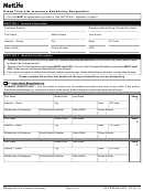 Fillable Form Gr-Tr-Bene-Emp2 - Metlife Group Term Life Insurance Beneficiary Designation - 2013 Printable pdf