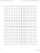 Multiplication Chart - Products To 144