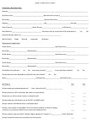 Tax Client Questionnaire
