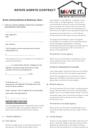 Estate Agents Contract Template