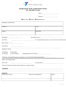 Employment Work Authorization Form For Job Offer Letter