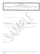 Sample On Campus Job Offer Letter From College Of Central Florida