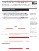 Osha Work-related Injury And Illness Data Collection Form, 2011