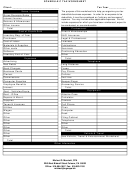 Schedule C Tax Worksheet