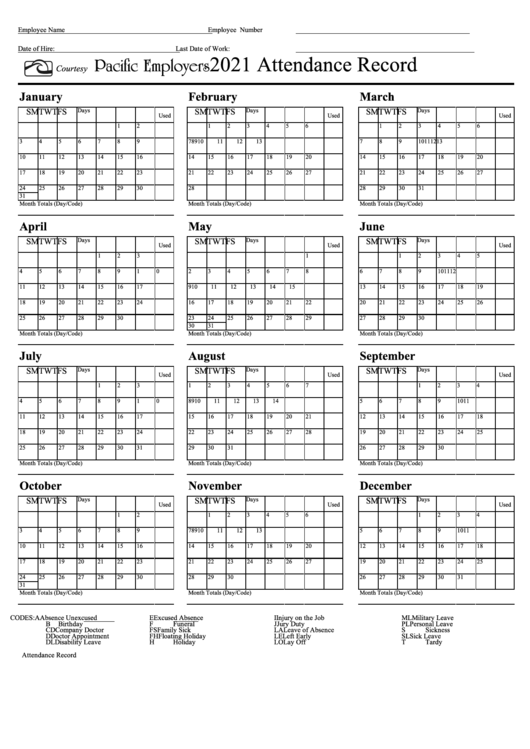 2023 Attendance Calendar Printable Free Get Your Hands On Amazing 
