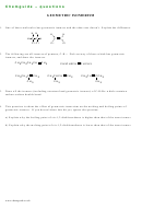 Geometric Isomerism, Chemguide - Questions