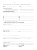 Genealogy Research Resources Checklist