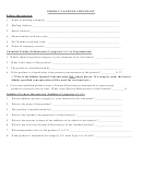 Product Sample Checklist