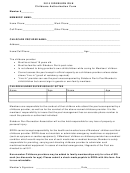 2015 Sideburn Run Childcare Authorization Form