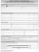 Child Care Application And Authorization Form