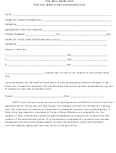 Child Care Authorization Form