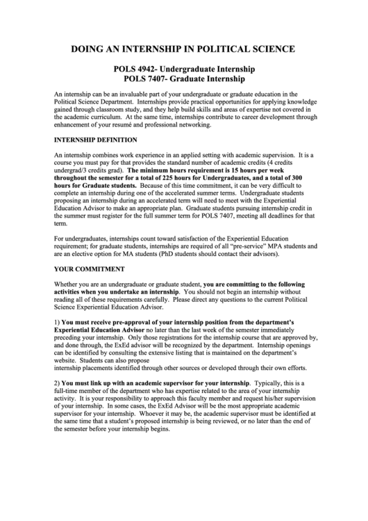 Student Internship Application Printable pdf