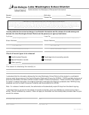 Authorization For Release Of Records Information Form