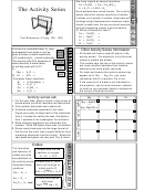 Activity Series - Chalkbored Science Lab Template