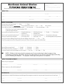 Pre Adopt Form Printable pdf