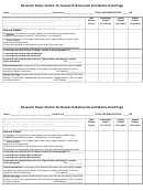 Research Paper: Rubric For Research Notecards And Works Cited Page