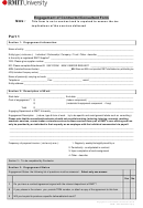 Engagement Of Contractor/consultant Form