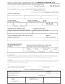Application For Certified Copy Of Birth Certificate