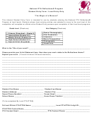 National Pta Reflections Program Student Entry Form