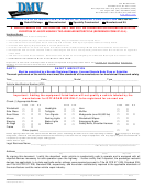 Form Vp-64 - Certificate Of Inspection / Affidavit Of Vehicle Construction