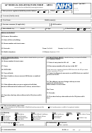 Form 1 - Gp Medical Registration Form - Gms1 - University Of Sheffield