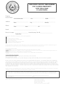 Unclaimed Property Claim Form - Grayson County