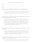 Rule 48 Georgetown Student Certification Form