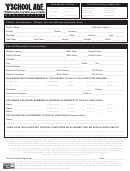Before/after School Registration Form - Ymca Of Metropolitan Chattanooga