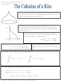 The Calculus Whiz Who Loved Candy Worksheet