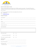 Right To Know Request Form