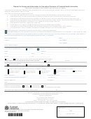 Request For Access And Authorization For Use And/or Disclosure Of Protected Health Information