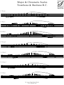 Major & Chromatic Scales Trombone & Baritone B.c.
