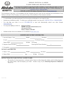 Group Critical Illness Claim Form Printable pdf