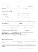 Patient Information Care Sheet Printable pdf