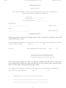 Form 56a.26a(c) - Acceptance Of Offer