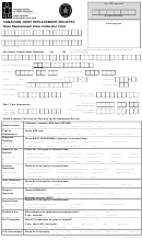 Canadian Joint Replacement Registry - Knee Replacement Data Collection Form Printable pdf