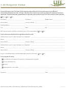 I-20 Request Form