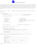 Customer Profile Form Printable pdf