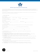 Fillable Iatan Travel Professional Profile Form Printable pdf