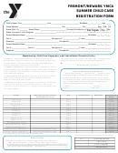 Fremont Newark Ymca Summer Child Care Registration Form