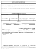 Dd Form 4/1 - Enlistment/reenlistment Document Armed Forces Of The United States - 2001