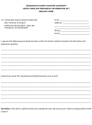 Charleston County Aviation Authority - South Carolina Freedom Of Information Act Request Form